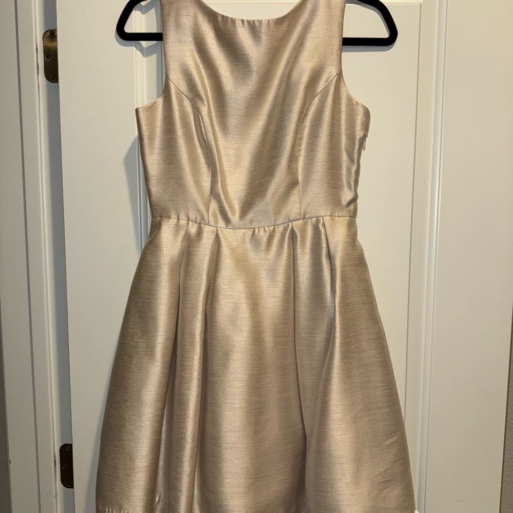 Lulu's Cream Backless Dress